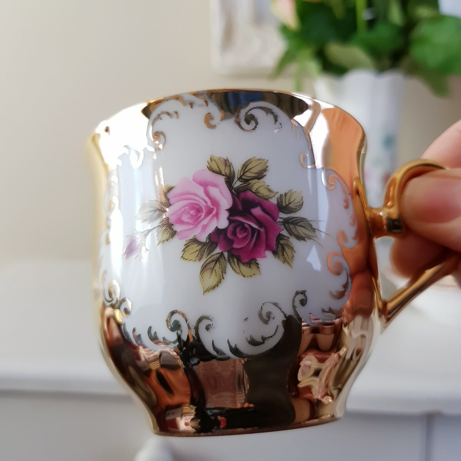 Mokkaservice Bavaria 24 Karat Gold Wert Bavaria 24 Karat Gold Coffee Cup and Saucer Vintage German | Etsy