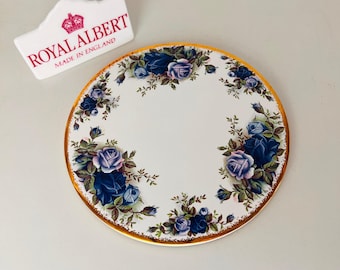 Bone China Trivet Coaster by Royal Albert, Moonlight Rose Pattern, Made in England, Rare Teapot Stand, 1987–2002 Design