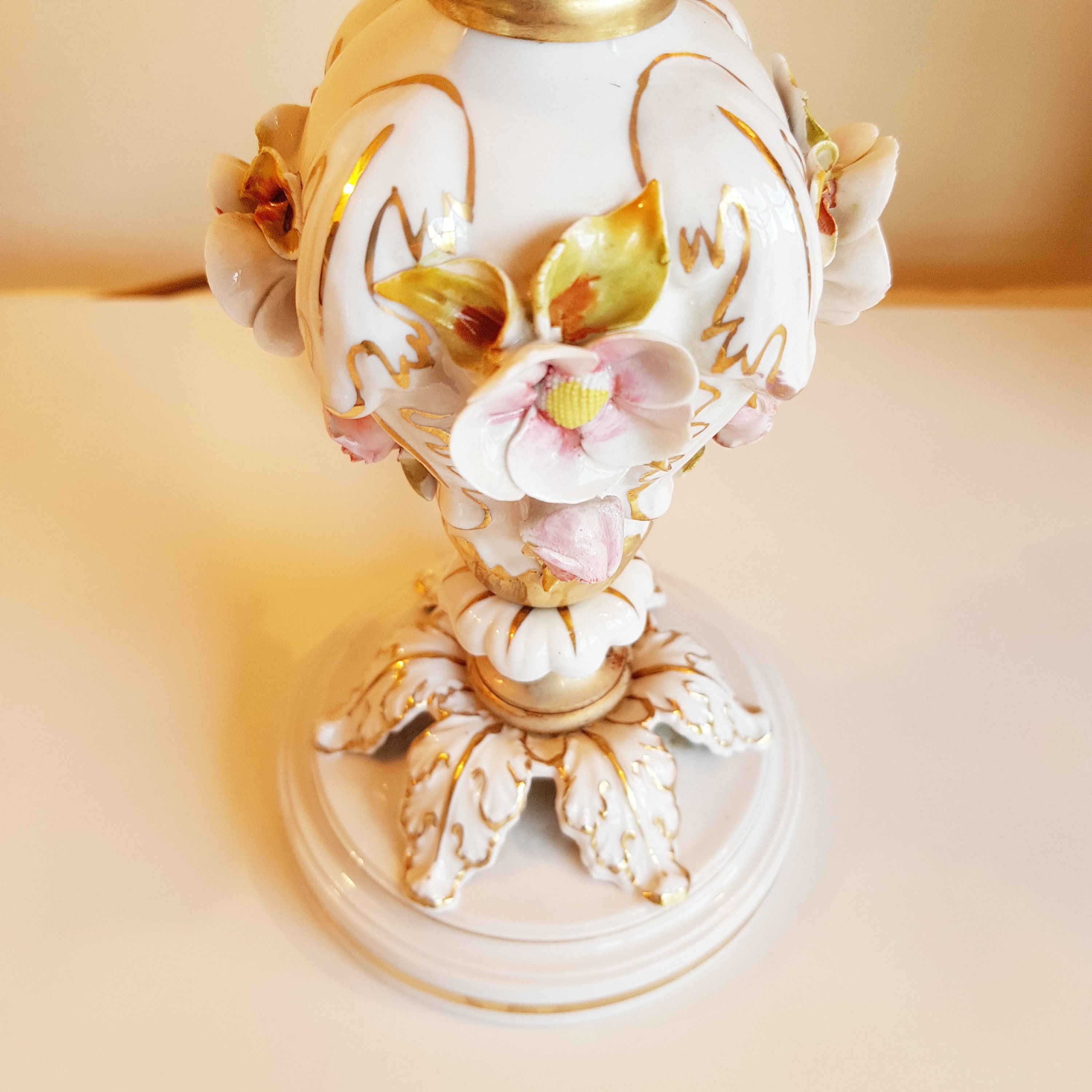 ヴィンテージ スペイン カポディモンテ ダブル ウォール