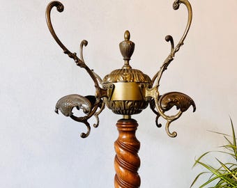 Mid-Century Wooden Coat Rack – Solid Wood Hall Tree, Entryway Stand