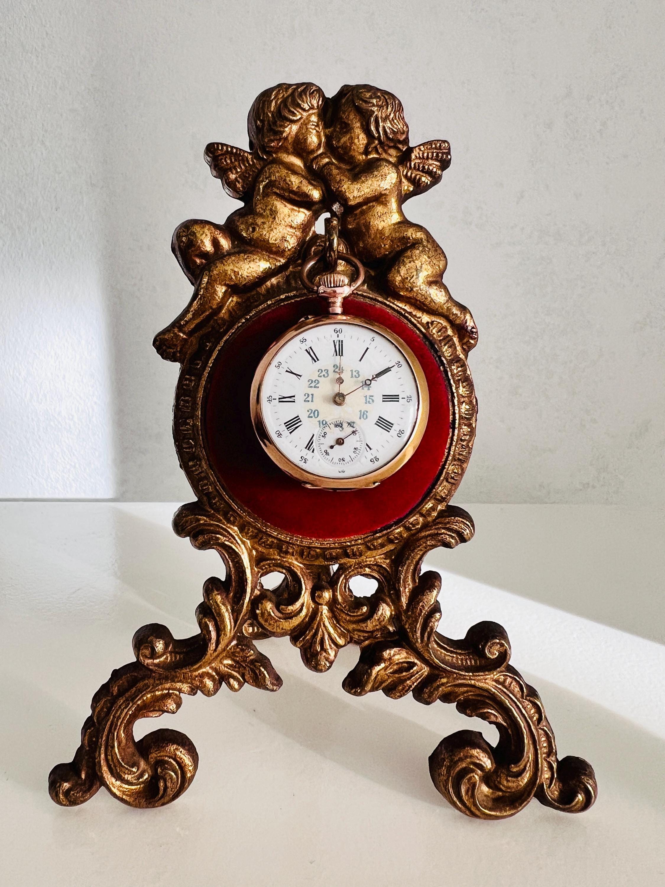 フランスアンティーク 19世紀 ナポレオン3 懐中時計スタンド