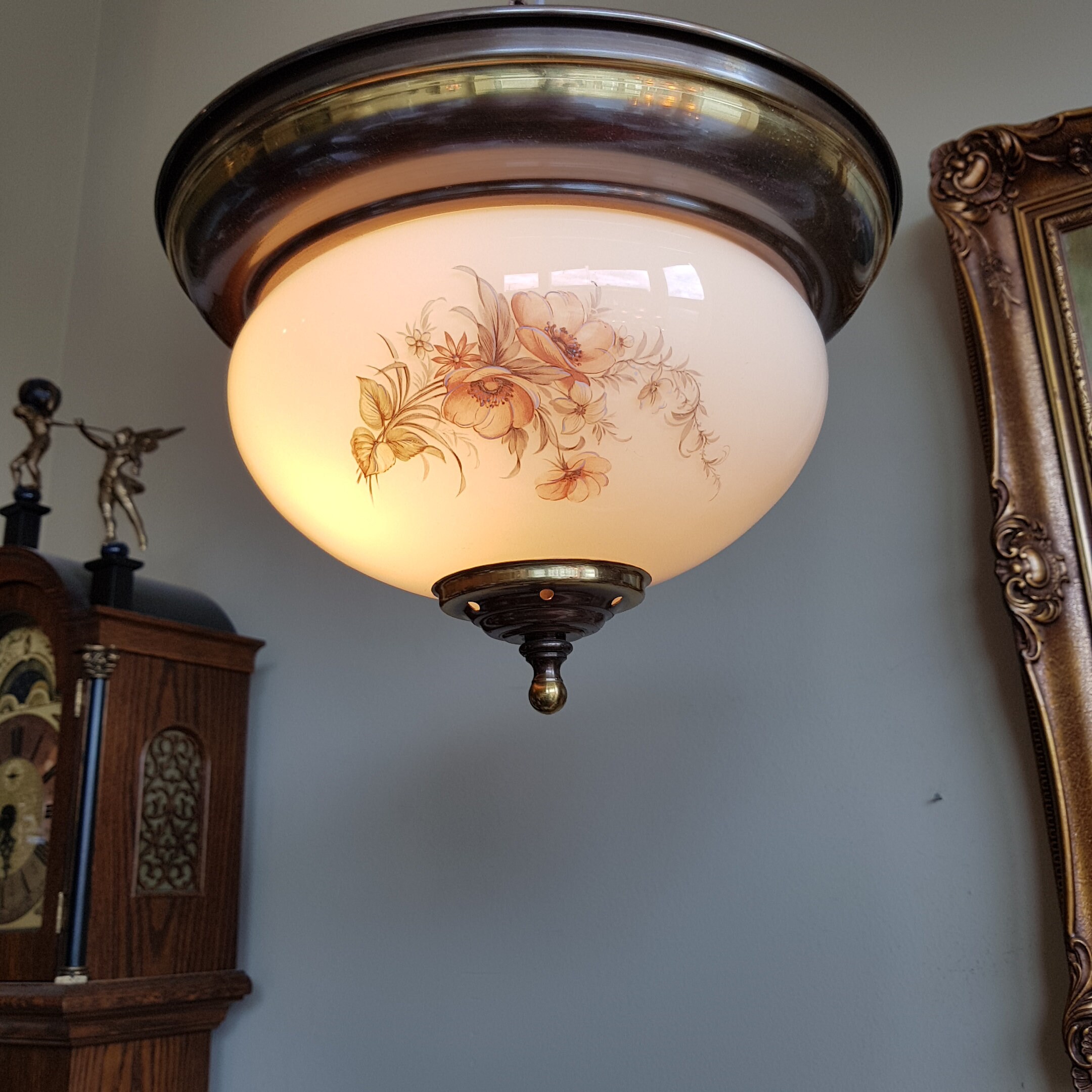Lantern flush sale mount ceiling light