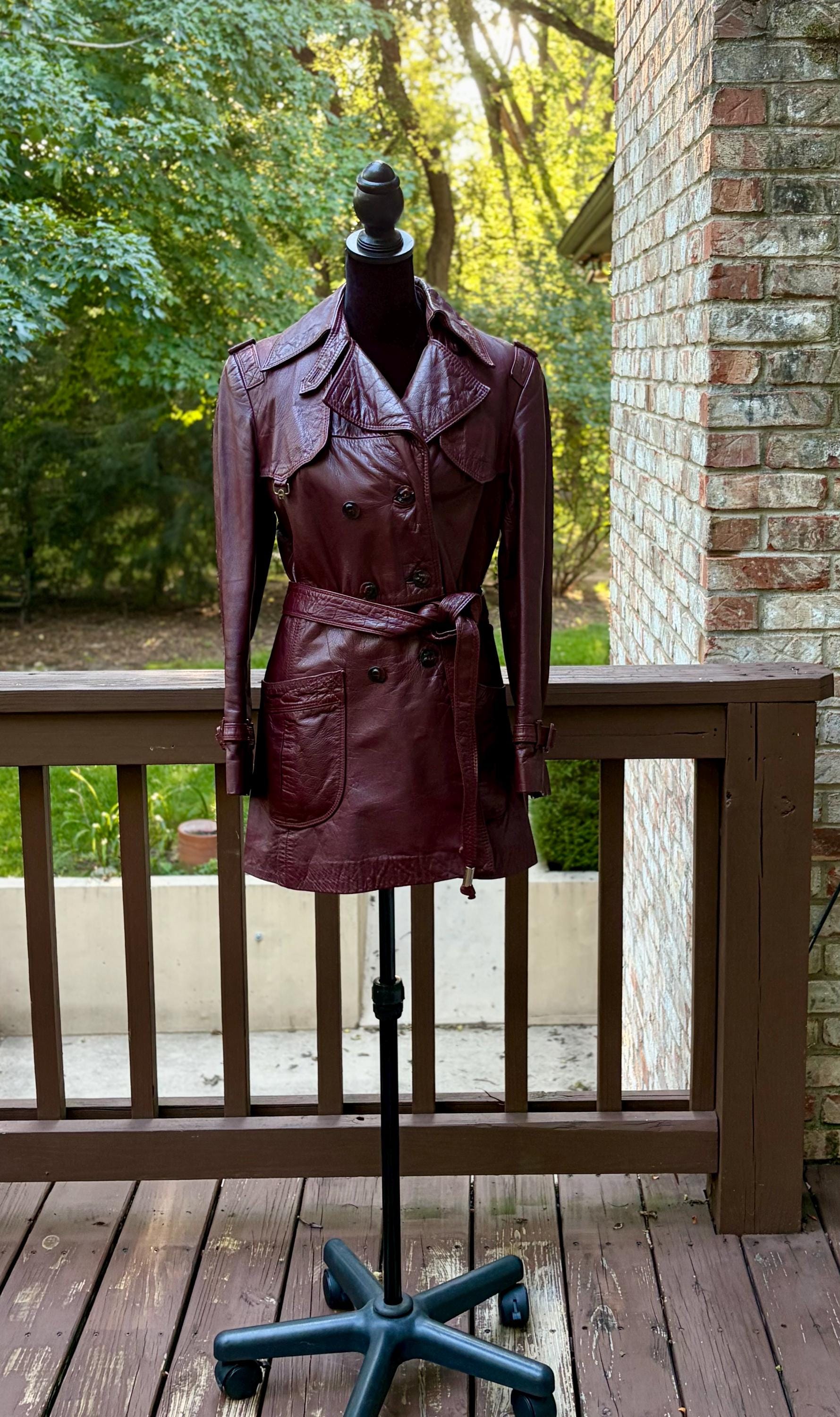 Vintage Etienne Aigner Trench Coat - Etsy