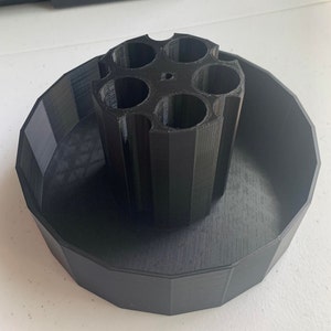 Pen and paper clips holder, Holder, bullet chamber, For home, office decor.