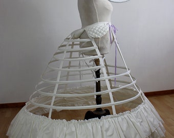 Crinoline projected with these petticoats