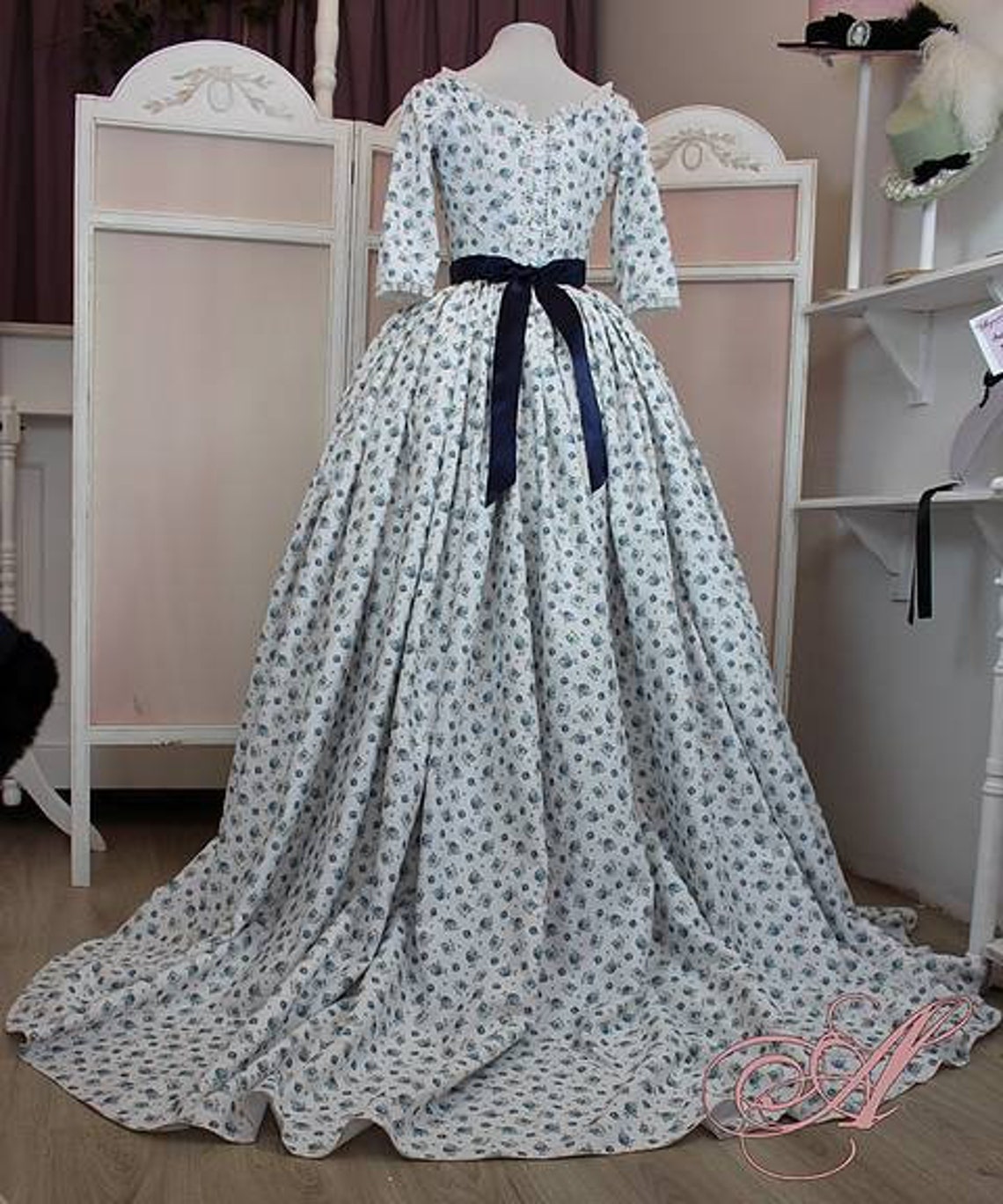 Rose Bertin Collection Dress Etsy