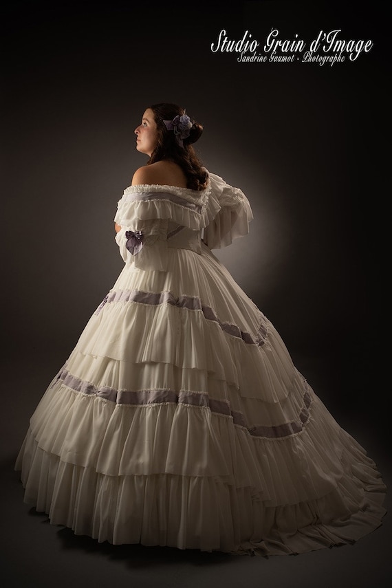 Wedding Dress Collection Eugénie De Montijo Victorian Dress 