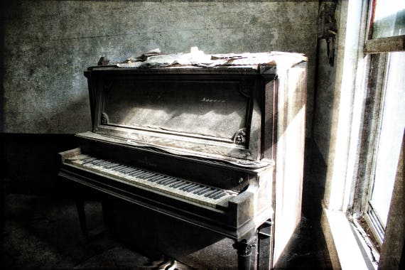 Buy Art Print the Old Upright Upright Piano Music Art Print Online