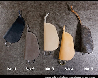 011Genuine Leather Keys Holder,Hand Stitiched Keys Organizer Fob,Keys Case, Leather Keys Holder