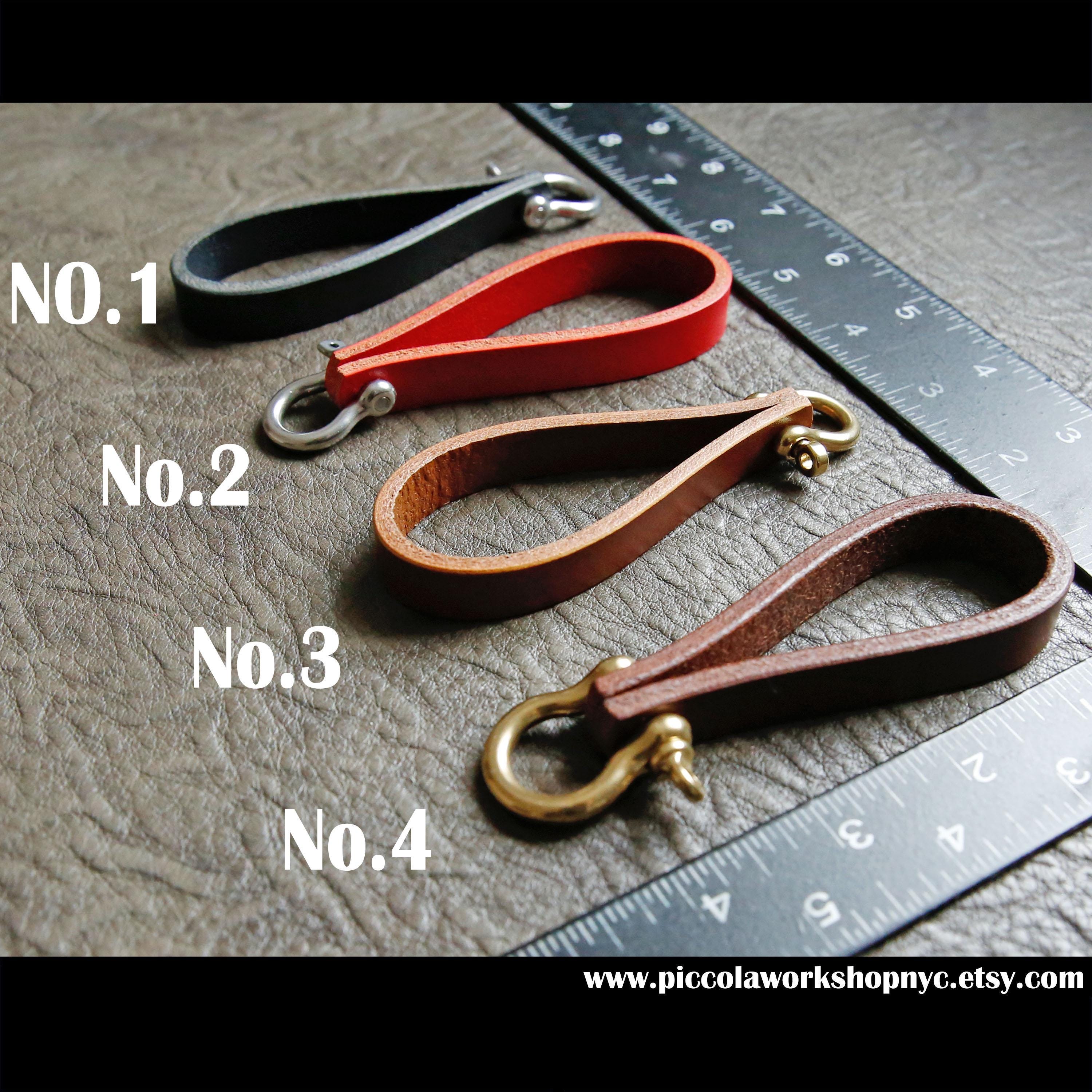 091 Heavy Duty Genuine Leather Keys Fob Organizer,vegetable Tanned ...