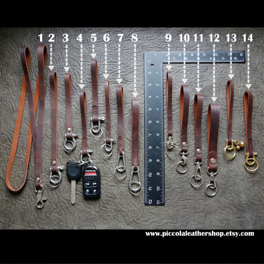 Keystrap 002genuine Leather Lanyard,keycord,car Keys Holder,bracelet Keychain ...