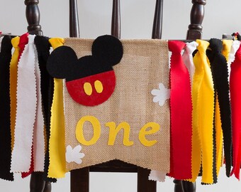 Mickey Mouse 1st Birthday Decorations Mickey Mouse Party Etsy Mickey Mouse 1st Birthday Decorations Mickey Mouse Party Etsy