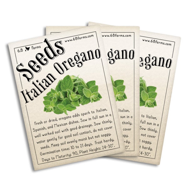 Italian Oregano Seeds