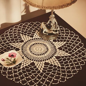 Florida Sun Doily Vintage Crochet Pattern PDF 1947