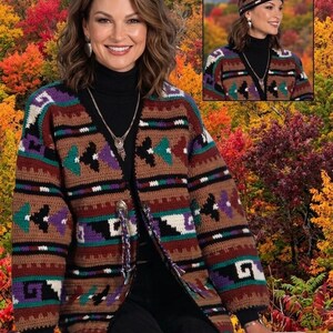 Indian Summer Jacket & Hat pdf crochet pattern