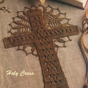 Holy Cross Vintage Crochet Pattern PDF