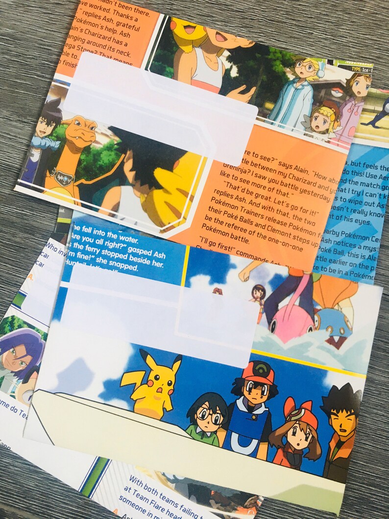 Pokemon stationary letter writing set Etsy