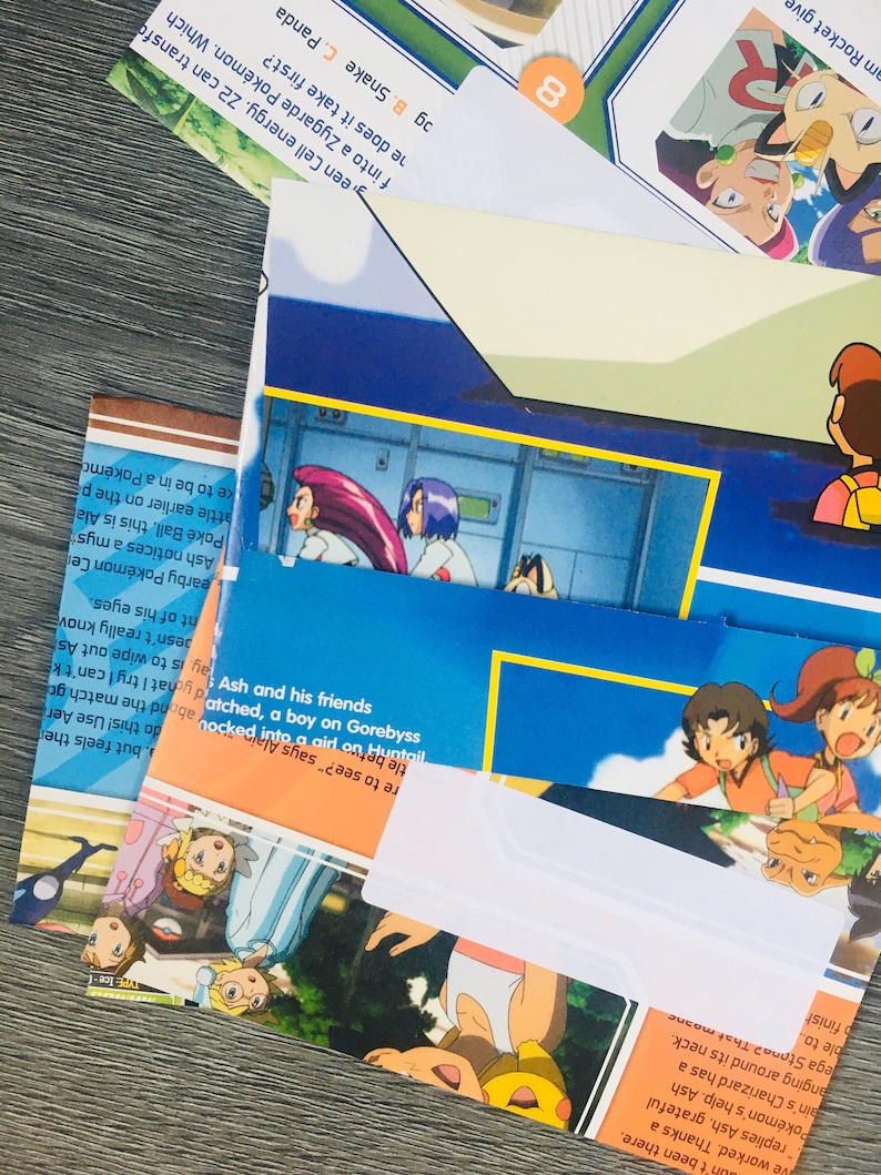 Pokemon stationary letter writing set Etsy
