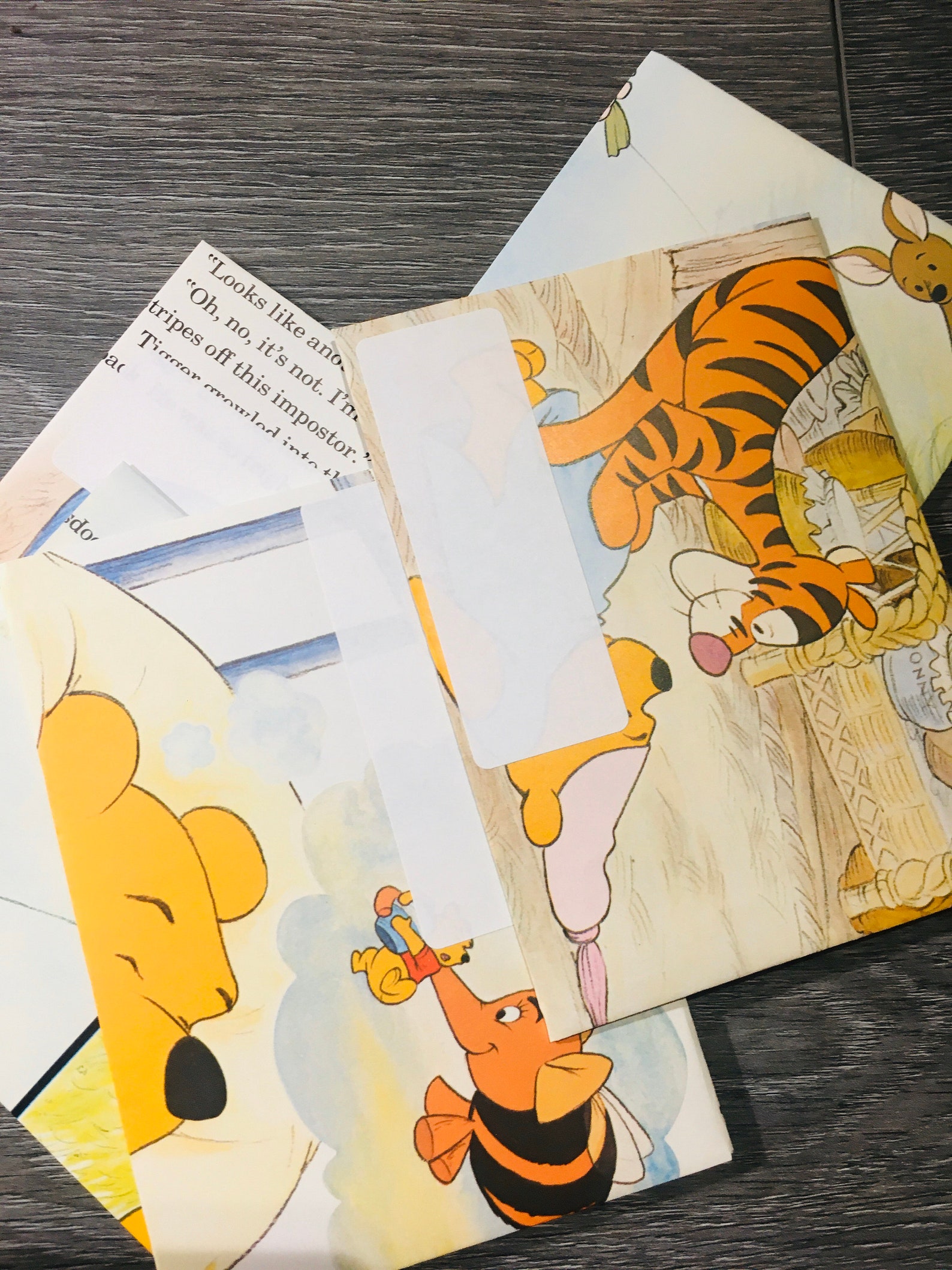 Winnie the Pooh Disney Letter Writing Set Etsy