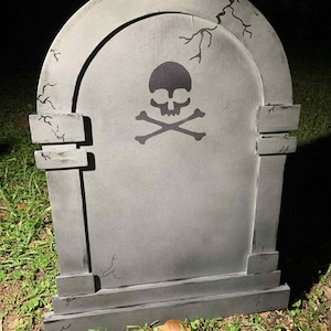 Halloween Tombstones Yard Art personalized