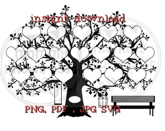 Download Family Tree Text Etsy