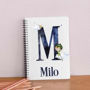 Peter Pan Fairy tale notepad Personalised Recyclable recycled eco friendly notepad stationery Christmas gift for her him Fairytale birthday