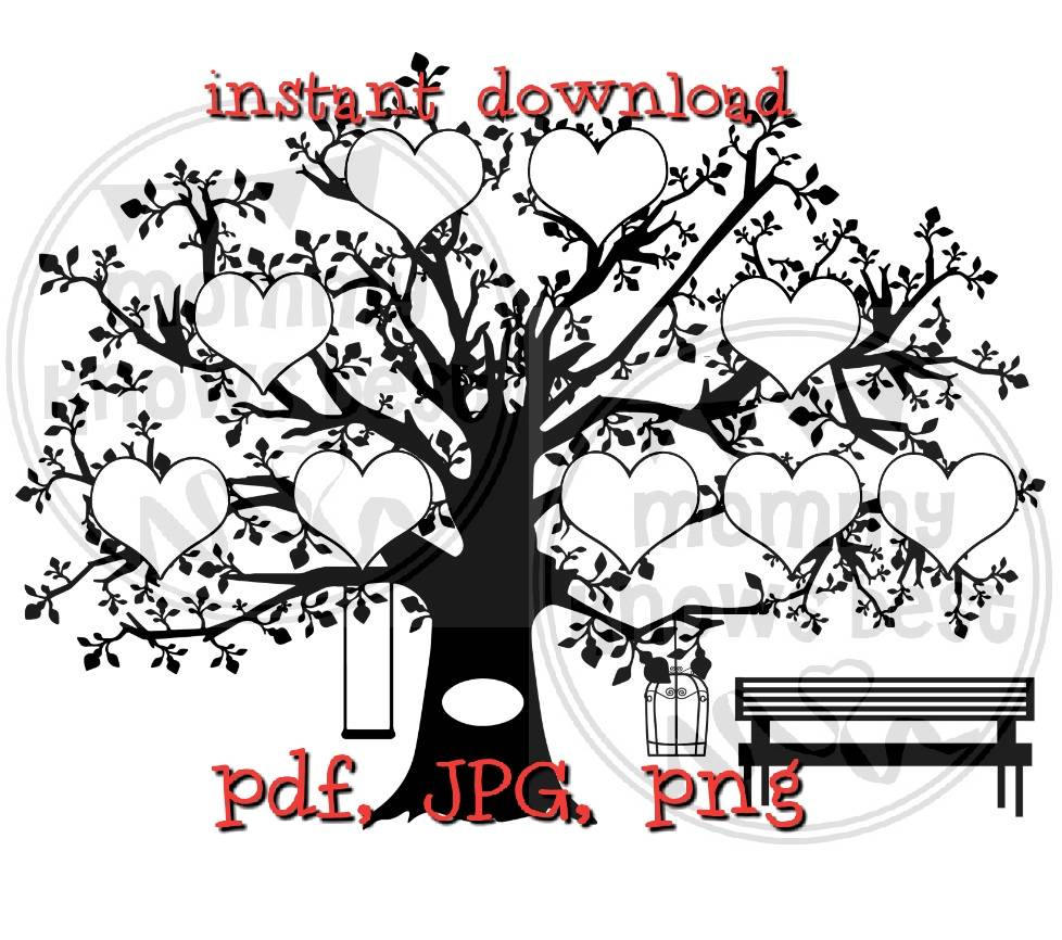 Free Free 330 Free Svg Family Tree Template SVG PNG EPS DXF File