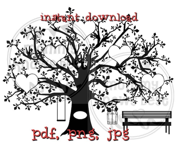 Free Free 237 Heart Family Tree Svg SVG PNG EPS DXF File