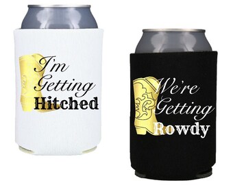 Country Bachelorette Party Shirts, I'm Getting Hitched, We're Getting Rowdy