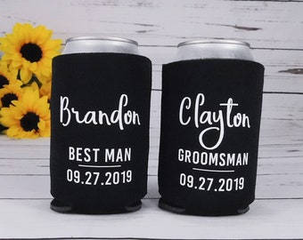Groomsmen Proposal Box, Will You Be My Groomsman Cozies, Beer Coolers, Bachelor Party Can Coolers