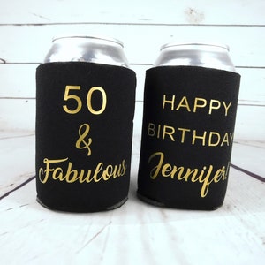 50th Birthday Gift for Women, Personalized Decorations, 50 & Fabulous