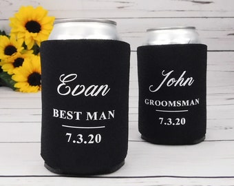 Will You Be My Groomsman Cozies, Groomsmen Proposal Beer Coolers, Bachelor Party Can Coolers