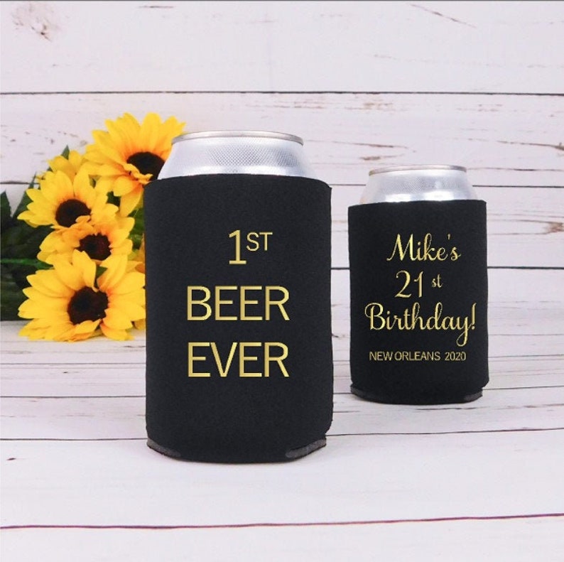 21st Birthday Gift for Him, Party Cups, Custom Party Favors, Decorations, Add Your CUSTOM TEXT, Birthday Gift for Her, Shirt zdjęcie 1