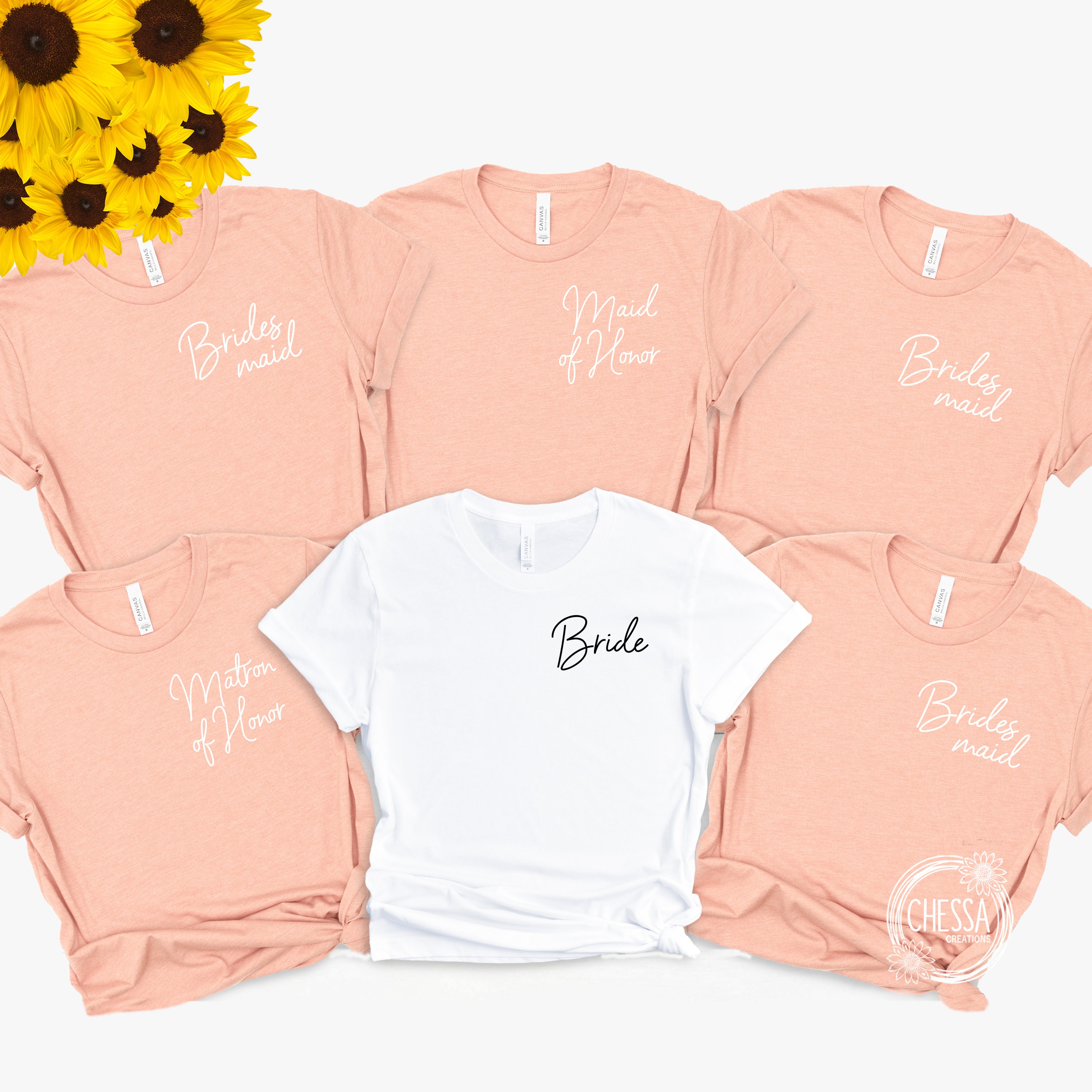 Custom Bachelorette Party Shirts
 Custom Bachelorette Party Shirts Bridesmaid Maid of Honor & Etsy
