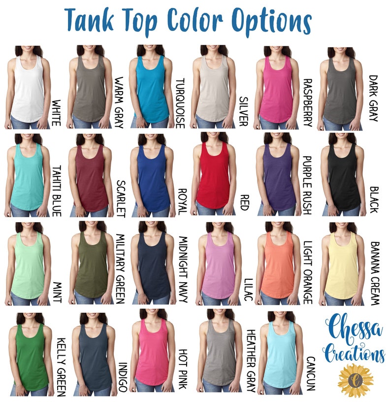 Womens Birthday Tank Top Birthday Squad Tank Tops CUSTOM Etsy