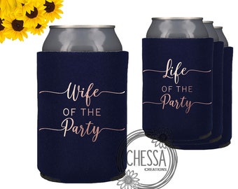 Bachelorette Party Can Cooler, Wife of the Party, Bridesmaid Gifts