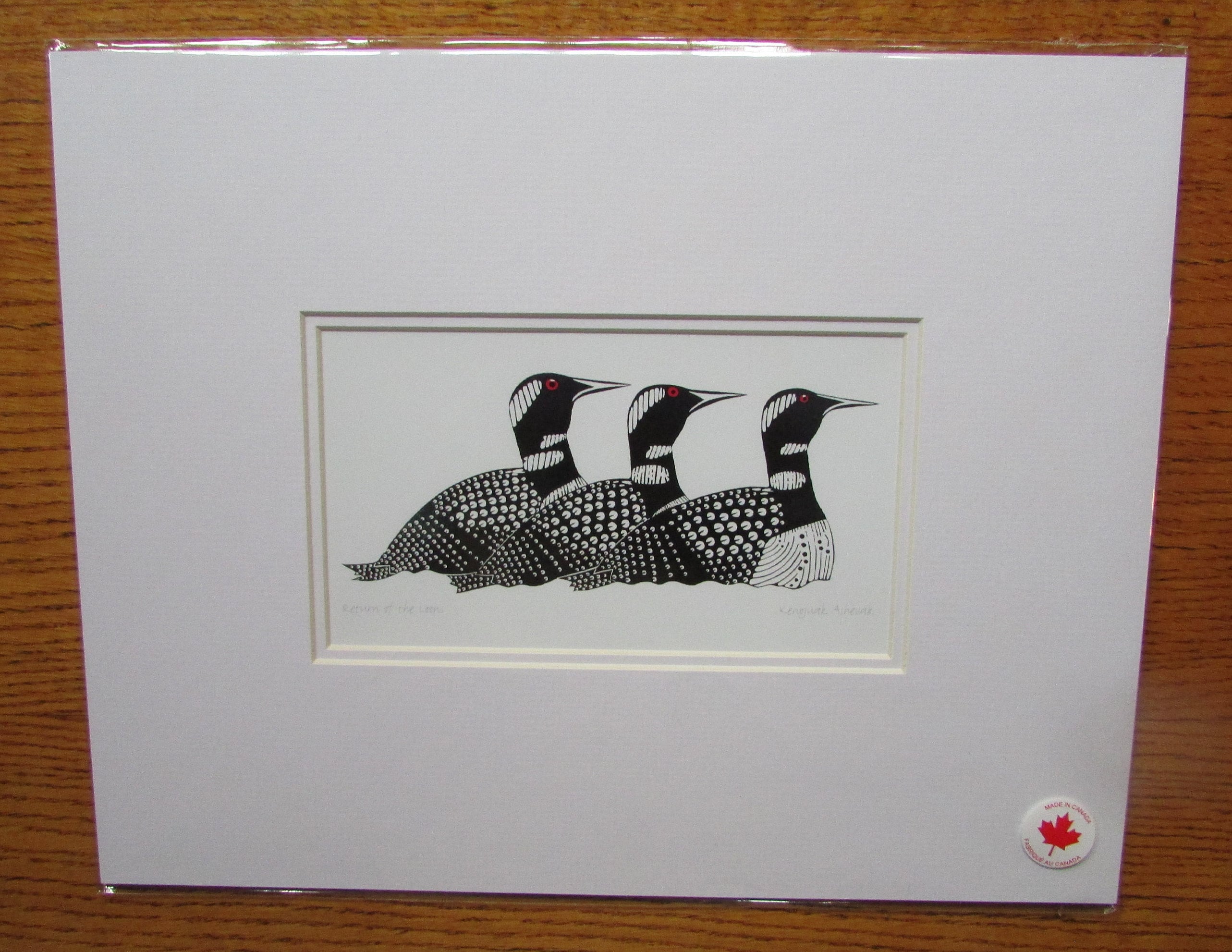 NEW Return of the Loons art print by Inuit artist Etsy