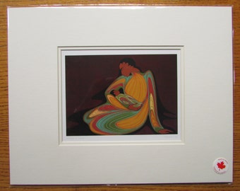 Maxine Noel Ioyan Mani Framed Woman Print, Approch of the Feature