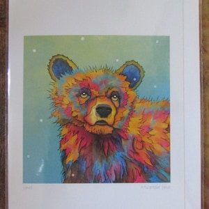 NIEUWE "JEWEL" kunstkaart door Micqaela Jones *met envelop *blanco binnenkant Made in Canada (#2972)