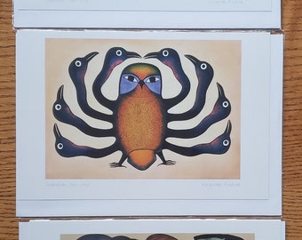 ヴィンテージの手作りソープストーン製イヌイット・エスキモー