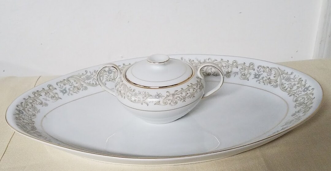 Vintage Amcrest China Florence Pattern 16 Serving Platter and Etsy