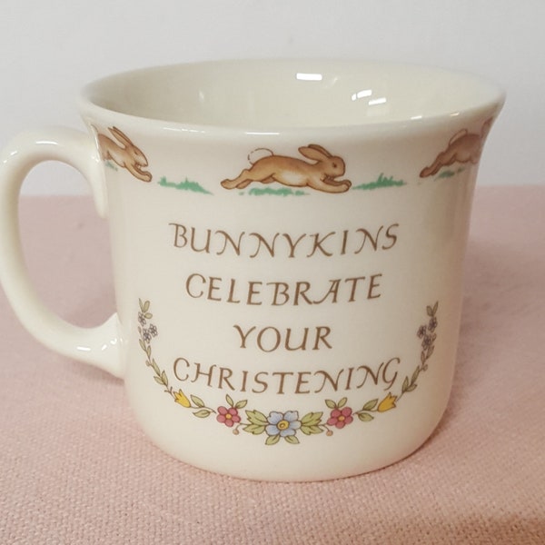 Vintage Royal Doulton Fine Bone China Bunnykins “Christening” 1936 Mug