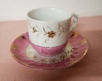 Vintage Handcrafted in Japan Lobeco Tea Cup & Saucer