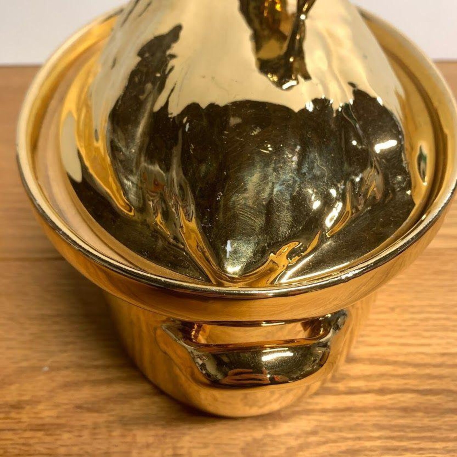 Vintage Hall China Golden Glo Hen on Nest Casserole Dish 100 Etsy