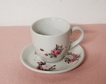 Vintage Inter American Porcelain Made in Poland Cup and Saucer