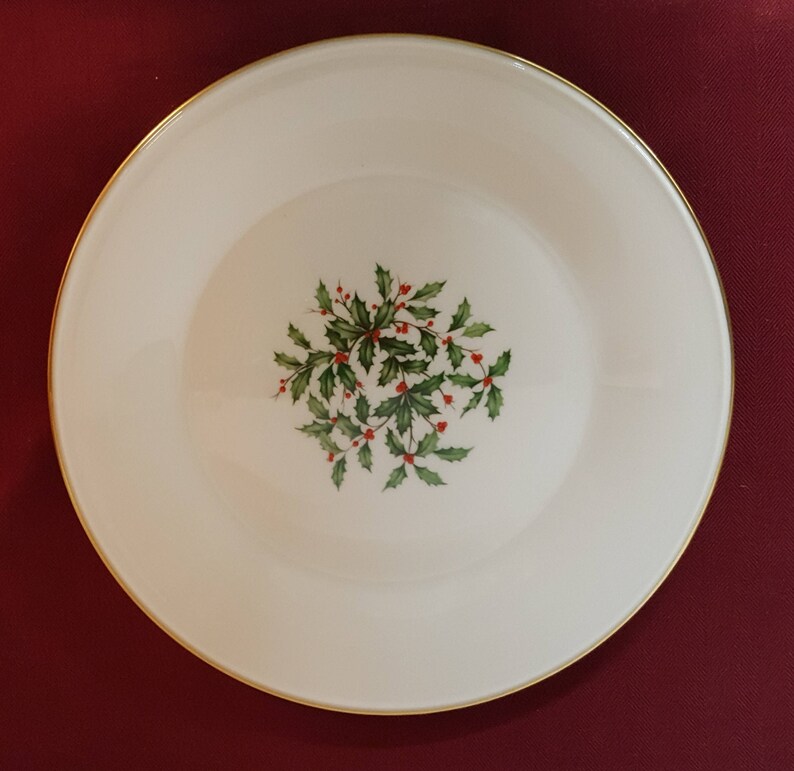Vintage Lenox Special Holiday Dinner Plate image 1