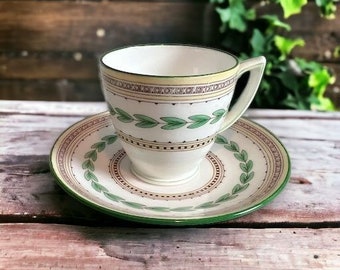 Vintage Mintons Ashbourne Demitasse Tea Cup and Saucer England Minton