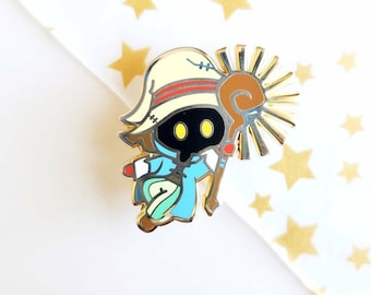 Black Mage Enamel Pin