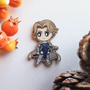 Octopath Traveler 2 Wood Pins/Magnets Crick