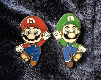 Plumbing Bros Enamel Pins